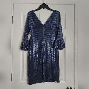New Kensie Sparkly Navy Dress - Size 10